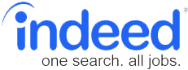 Indeed logo with the text 
