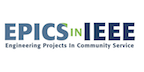 EPICS in IEEE - Engineering Projects in Community Service logo.
