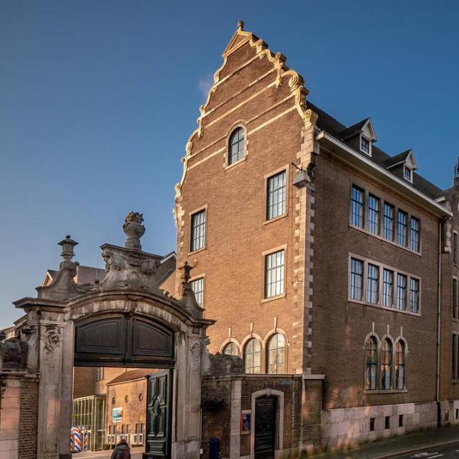 Decorative; campus building exterior