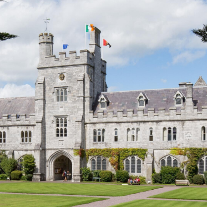 Decorative; campus building exterior