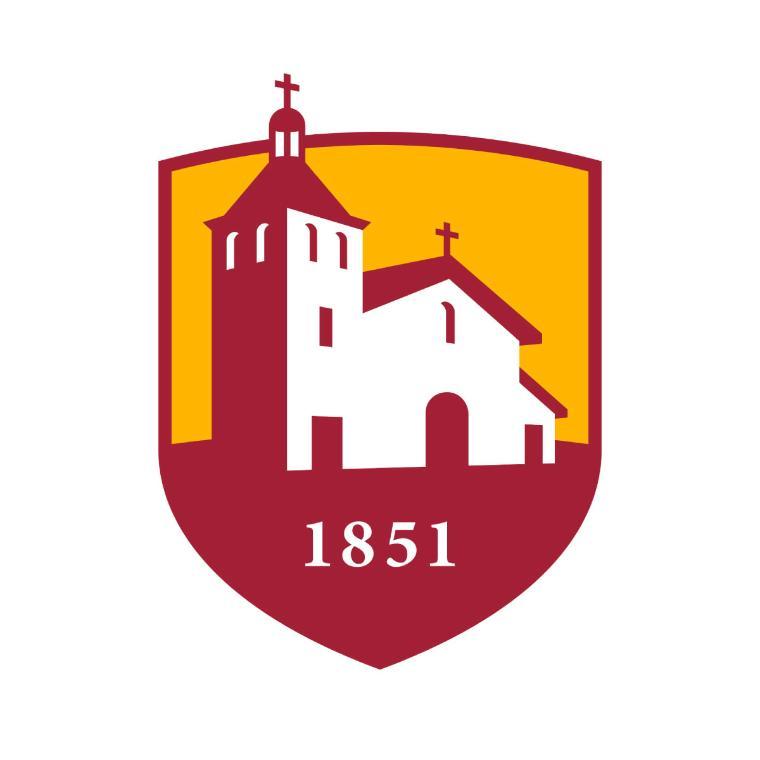 Santa Clara University Logo, established 1851.
