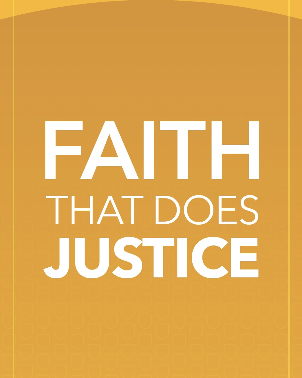 Faith that does Justice banner 