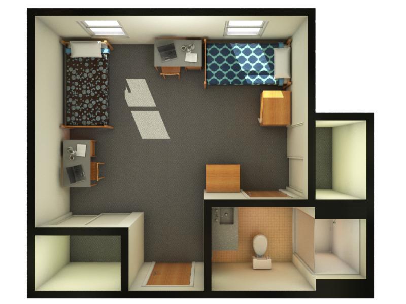 Nobili Double Room Layout