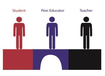 Three figures labeled 'Advisor', 'Coordinator', and 'Coach' in red, blue, and black respectively.