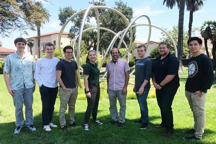 A research group consisting of the faculty and 7 students 