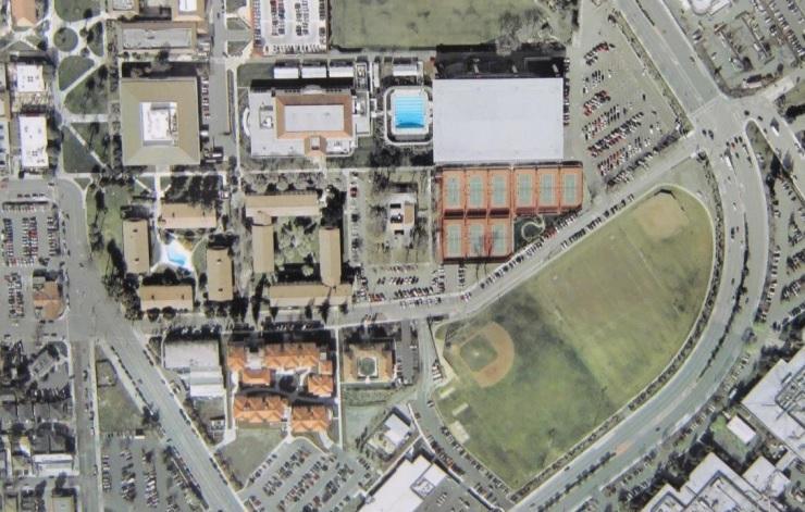 Aerial map taken in 2001