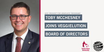 Photo of Toby McChesney with the title, Toby McChesney Joins SCU Board of Directors image link to story