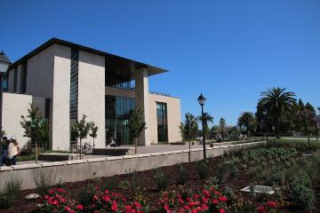 Photo of the Howard S. and Alida S. Charney Hall of Law building