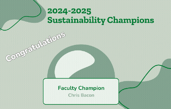 Video Clip of Photos of Sustainability Champions.