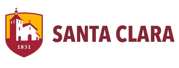 New SCU logo with wrong usage of typography, form, and size 