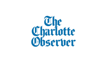 The Charlotte Observer Blue Logo
