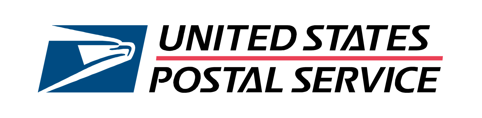 USPS eagle logo with text 