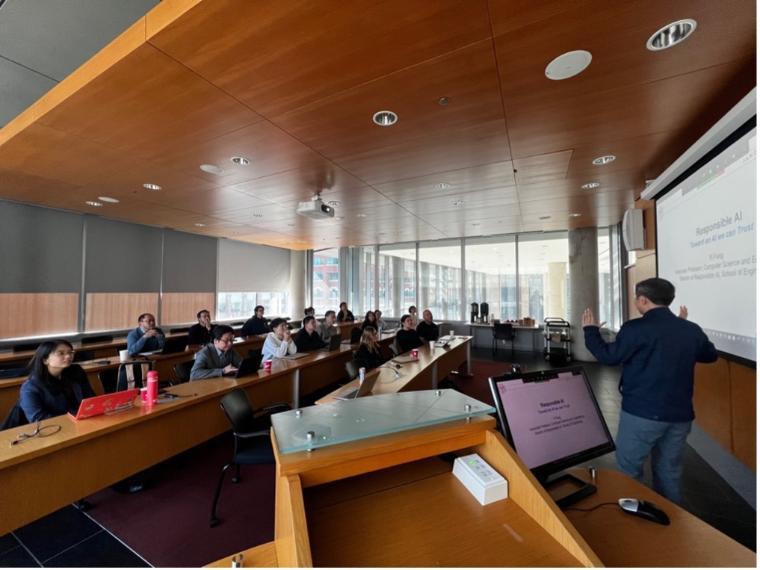 people sitting in a classroom