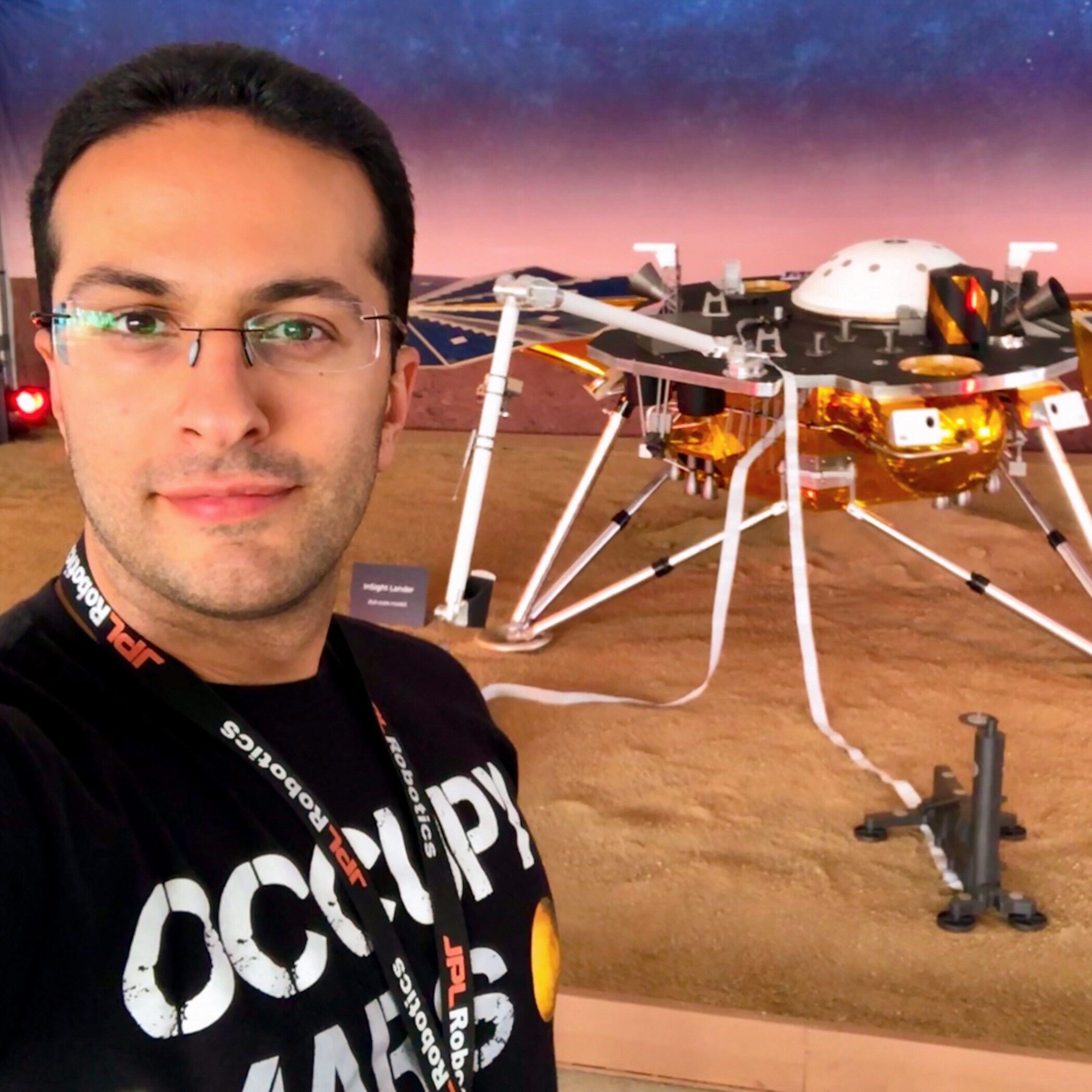 Kamak Edabi with Mars InSight 