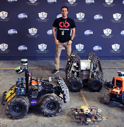 engineer working on NASA Jet Propulsion Lab team