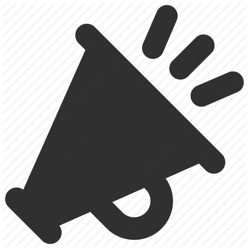 Illustration of a bullhorn 