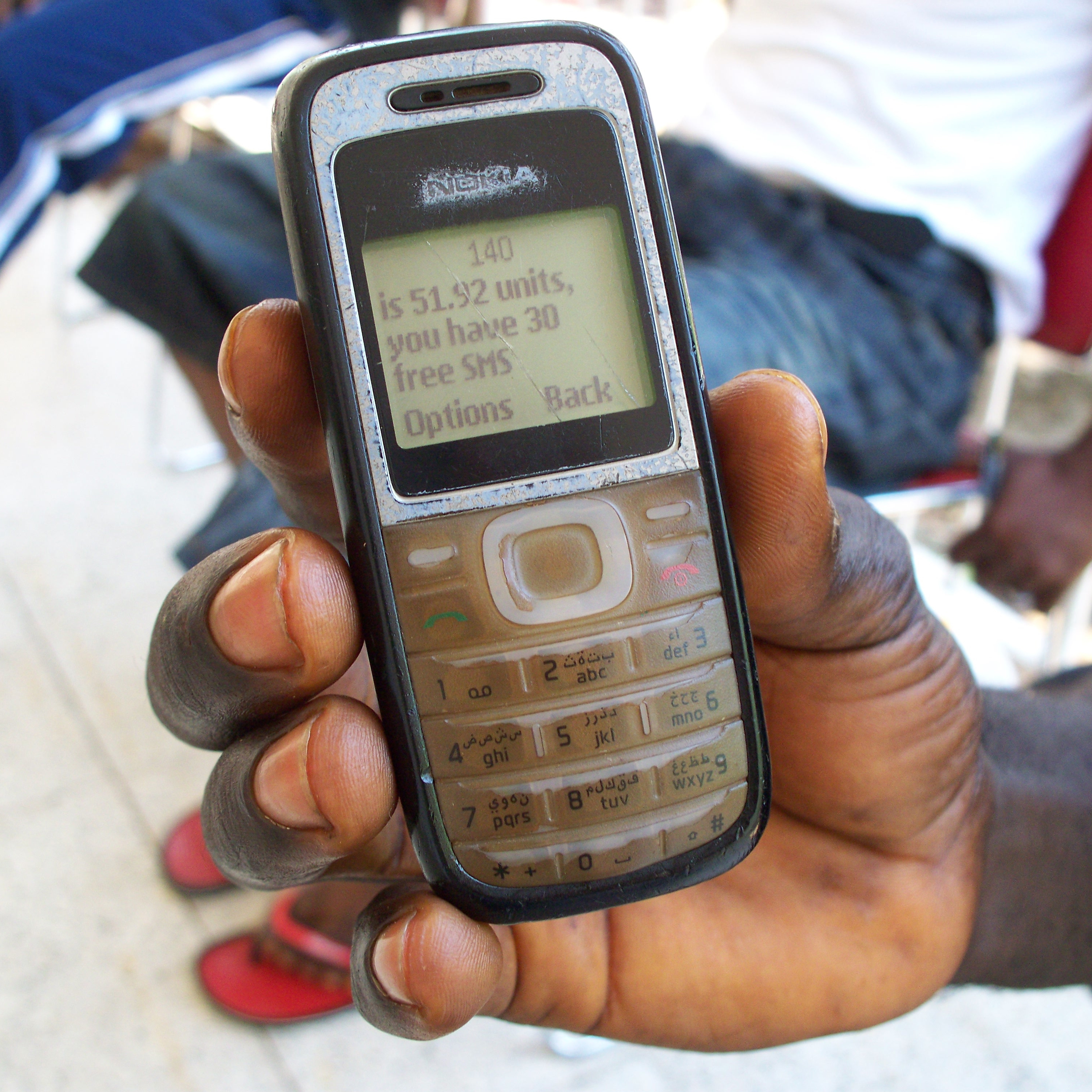 Text messaging using mobile phones is a frugal solution to many problems.