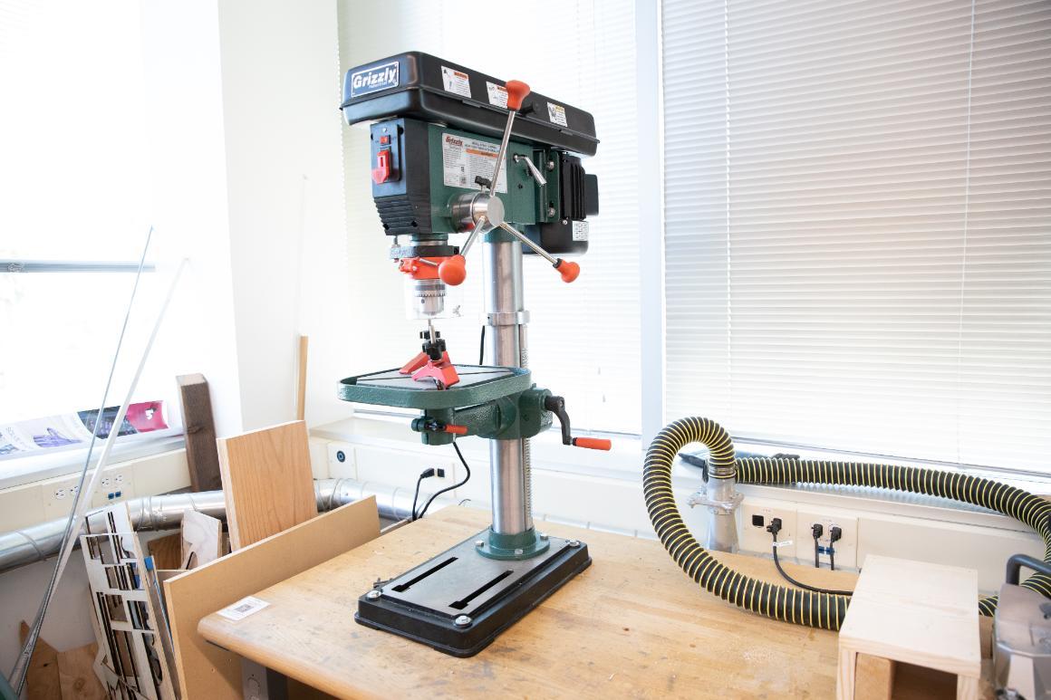 Photo of drill press