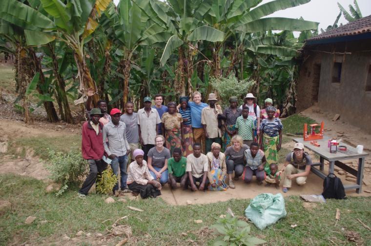 A group photo of SCU students and members of the co-op