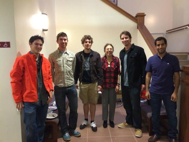 Students with Professor Samiha Mourad