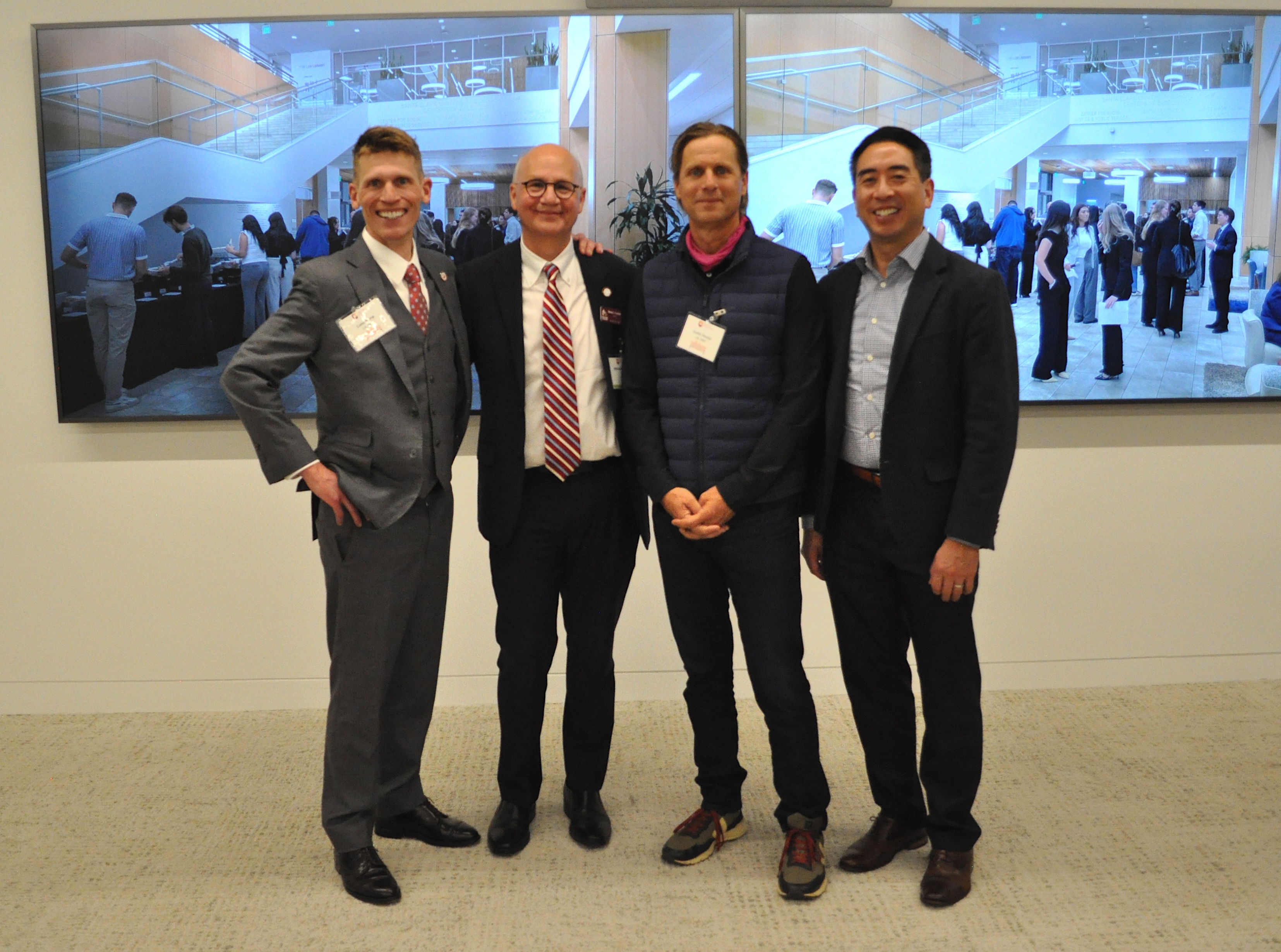 Group photo with Pillsbury Partners and Dean Kaufman