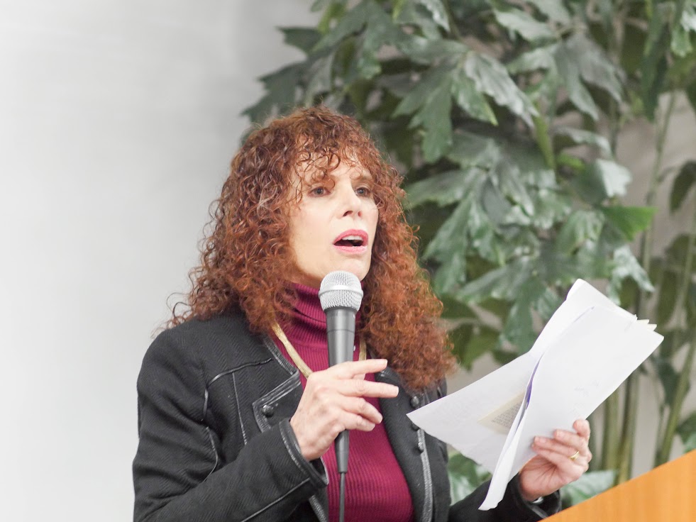 Ruth Receiving Award image link to story