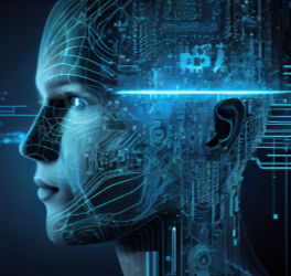 a lifelike AI generated human face