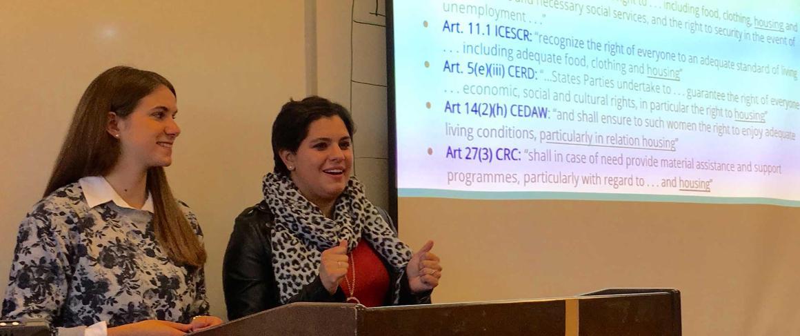 2 people at a display