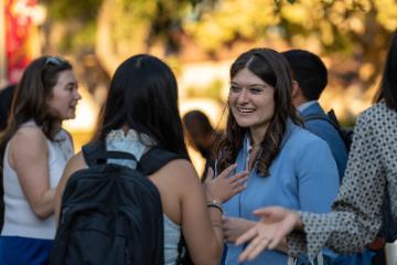 SBA leaders at convocation image link to story