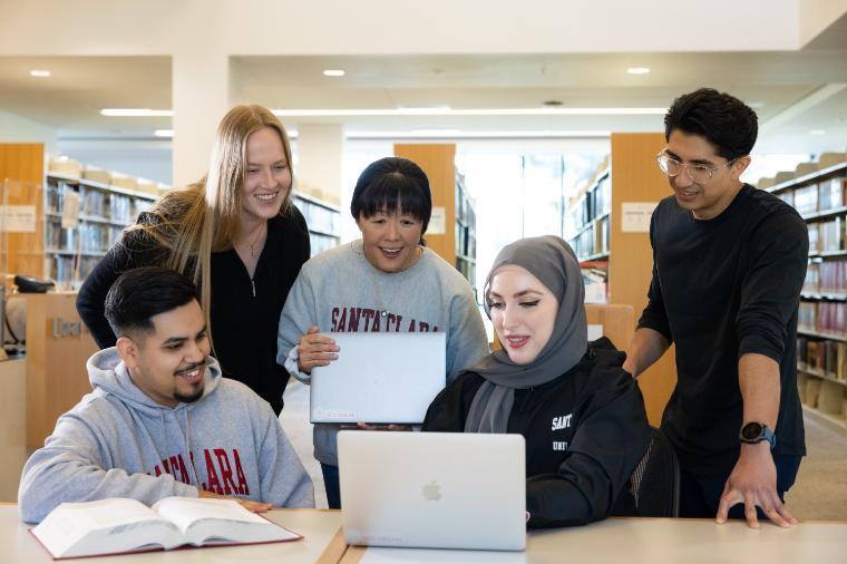 Law students collaborating